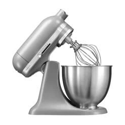 KitchenAid Artisan Mini 3.3 Litre Stand Mixer Matte Grey 5KSM3311XBFG -Lake Land 31620 5