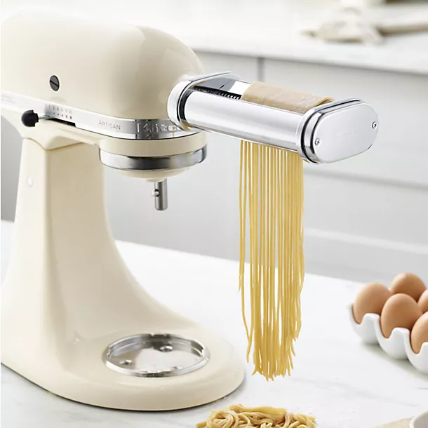 KitchenAid 3-Piece Pasta Roller And Cutter Set Attachment 5KSMPRA 4 KitchenAid 3-Piece Pasta Roller And Cutter Set Attachment 5KSMPRA - Image 2