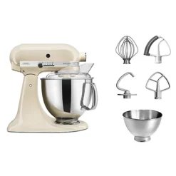KitchenAid Artisan 175 Stand Mixer Almond Cream 5KSM175PSBAC 16 KitchenAid Artisan 175 Stand Mixer Almond Cream 5KSM175PSBAC -Lake Land 31957 5