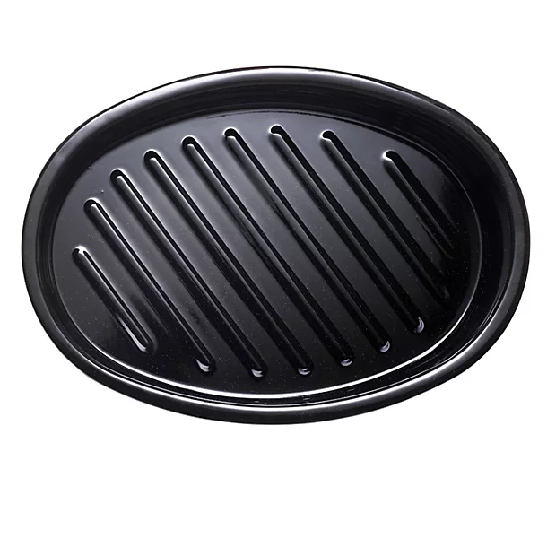 Enamel Self Basting Oval Roasting Tin With Lid 7 Enamel Self Basting Oval Roasting Tin With Lid - Image 5