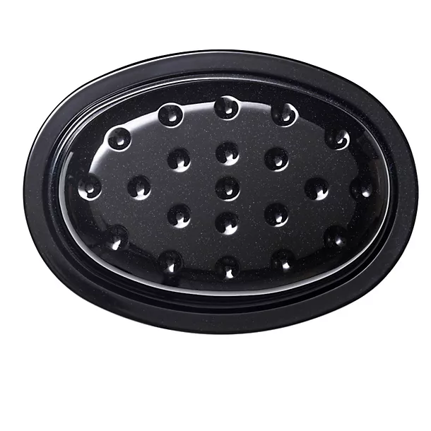 Enamel Self Basting Oval Roasting Tin With Lid 8 Enamel Self Basting Oval Roasting Tin With Lid - Image 6
