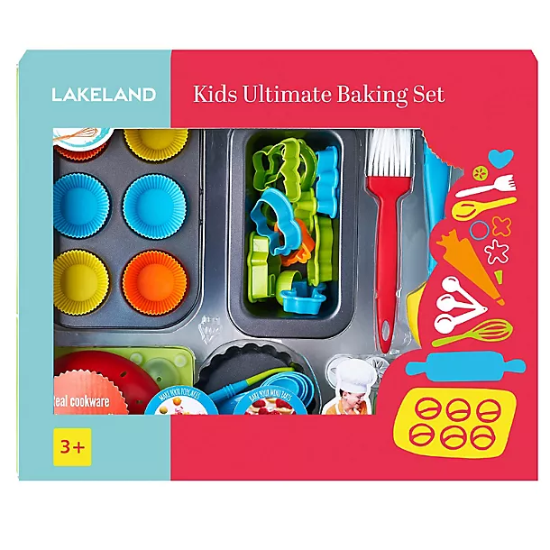 Kids' Real Cookware 48pc Ultimate Baking Gift Set 3 Kids' Real Cookware 48pc Ultimate Baking Gift Set