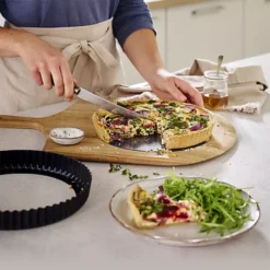 Diamond Blue Loose Based 25cm Flan, Tart And Quiche Tin -Lake Land 32229 5