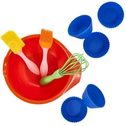 Children’s 10pc Baking Gift Set With Bowl, Whisk And Spatula 11 Children’s 10pc Baking Gift Set With Bowl, Whisk And Spatula -Lake Land 32250 3