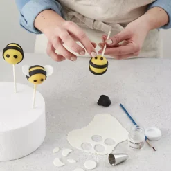 20 Hole Silicone Cake Pop Mould With Wilton Cake Pop Sticks Set -Lake Land 32570 3