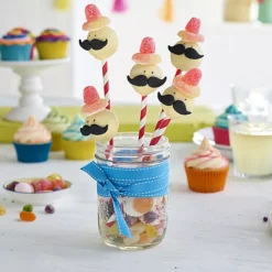 20 Hole Silicone Cake Pop Mould With Wilton Cake Pop Sticks Set -Lake Land 32570 7