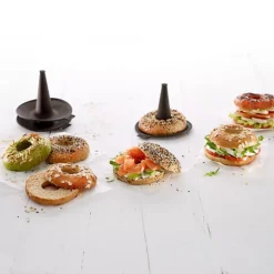Lekue 6 Lékué Silicone Bagel Moulds 12 Lekue 6 Lékué Silicone Bagel Moulds -Lake Land 32686 4