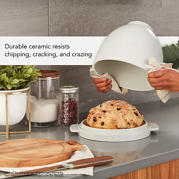KitchenAid® Bread Bowl Attachment With Baking Lid 5KSM2CB5BGS 4 KitchenAid® Bread Bowl Attachment With Baking Lid 5KSM2CB5BGS - Image 2