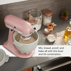 KitchenAid® Bread Bowl Attachment With Baking Lid 5KSM2CB5BGS 15 KitchenAid® Bread Bowl Attachment With Baking Lid 5KSM2CB5BGS -Lake Land 32779 6