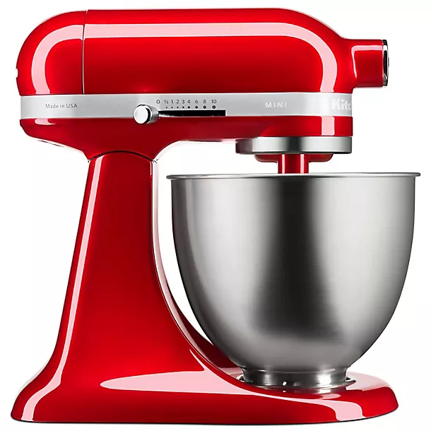 KitchenAid Artisan Mini 3.3 Litre Stand Mixer Candy Apple 3 KitchenAid Artisan Mini 3.3 Litre Stand Mixer Candy Apple