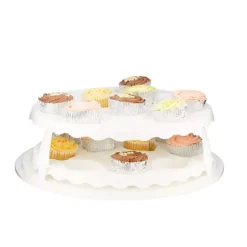 Collapsible Cupcake & Cake Carrier -Lake Land 32961 4