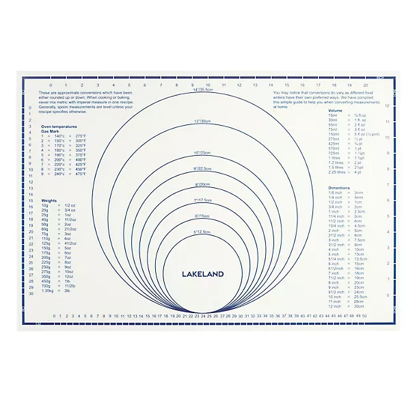 Lakeland Non-Slip Pastry Mat 2 Lakeland Non-Slip Pastry Mat