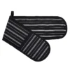 Lakeland Black Butcher’s Stripe Double Oven Gloves 1 Lakeland Black Butcher’s Stripe Double Oven Gloves -Lake Land 32971 1