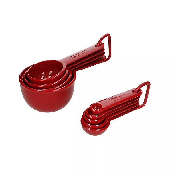 KitchenAid Measuring Cup And Spoon Set Empire Red 5 KitchenAid Measuring Cup And Spoon Set Empire Red - Image 3