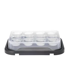 Lakeland Two-Tier 24 Cupcake Carrier 12 Lakeland Two-Tier 24 Cupcake Carrier -Lake Land 33150 5