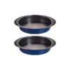 Set Of 2 Lakeland Blue 15cm Loose Based Round Sandwich Tins 2 Set Of 2 Lakeland Blue 15cm Loose Based Round Sandwich Tins -Lake Land 33182 1