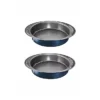Lakeland 18cm Loose-Based Round Sandwich Tin Duo 1 Lakeland 18cm Loose-Based Round Sandwich Tin Duo -Lake Land 33194 1