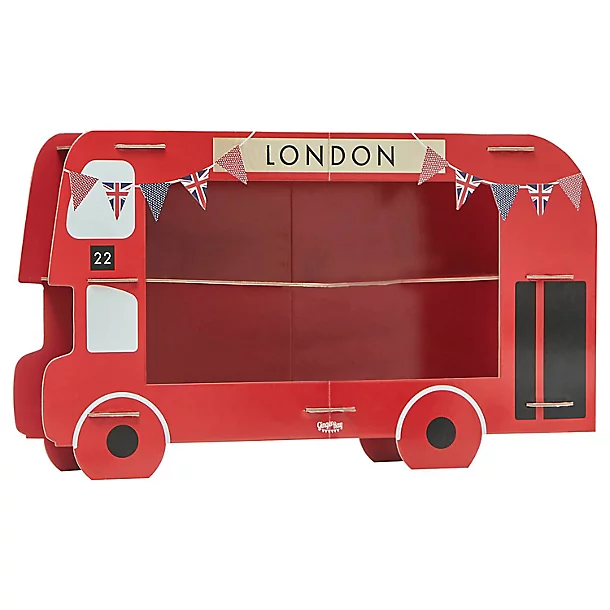 London Bus Cake Stand 3 London Bus Cake Stand