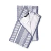 2 Cuisinart Fouta Luxury Striped Tea Towels -Lake Land 33417 1