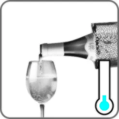 Rapid Ice Wine Bottle Cooler -Lake Land 3475 8