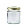12 Small Glass Jam Jars With Lids 190ml (8oz) 1 12 Small Glass Jam Jars With Lids 190ml (8oz) -Lake Land 3818 1