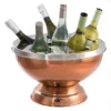 6 Bottle Copper Wine And Champagne Cooler -Lake Land 45687 1
