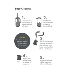 Barista & Co. OneBrew One-Cup Coffee Maker And Tea Infuser 350ml 20 Barista & Co. OneBrew One-Cup Coffee Maker And Tea Infuser 350ml -Lake Land 62375 9