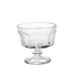 4 Artland Pearl Ridge Mini Glass Footed Trifle Bowls 7 4 Artland Pearl Ridge Mini Glass Footed Trifle Bowls -Lake Land 63058 3