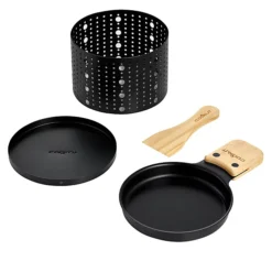 Raclette Cheese Set For Two 12 Raclette Cheese Set For Two -Lake Land 63063 4