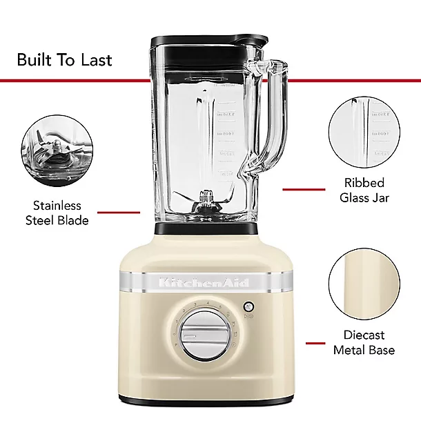 KitchenAid K400 Blender Cream 5KSB4026BAC 4 KitchenAid K400 Blender Cream 5KSB4026BAC - Image 2