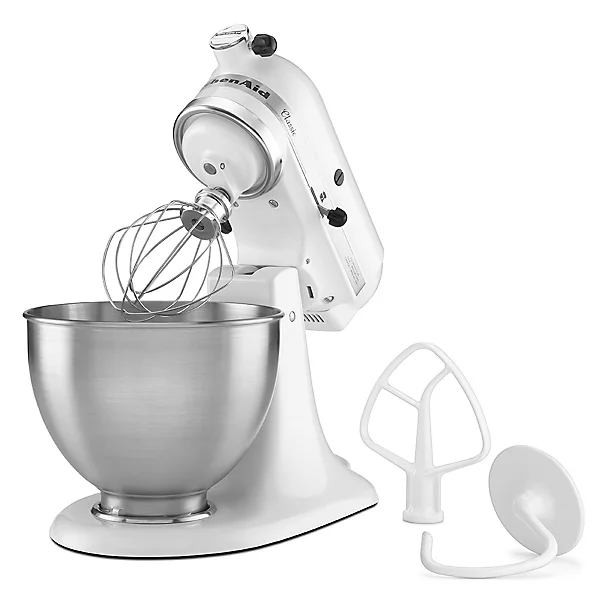 KitchenAid Classic Stand Mixer White 5K45SSBWH 12 KitchenAid Classic Stand Mixer White 5K45SSBWH - Image 10