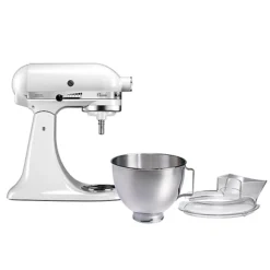KitchenAid Classic Stand Mixer White 5K45SSBWH 23 KitchenAid Classic Stand Mixer White 5K45SSBWH -Lake Land 63178 11