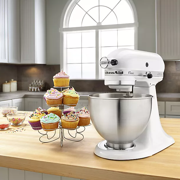 KitchenAid Classic Stand Mixer White 5K45SSBWH 11 KitchenAid Classic Stand Mixer White 5K45SSBWH - Image 9