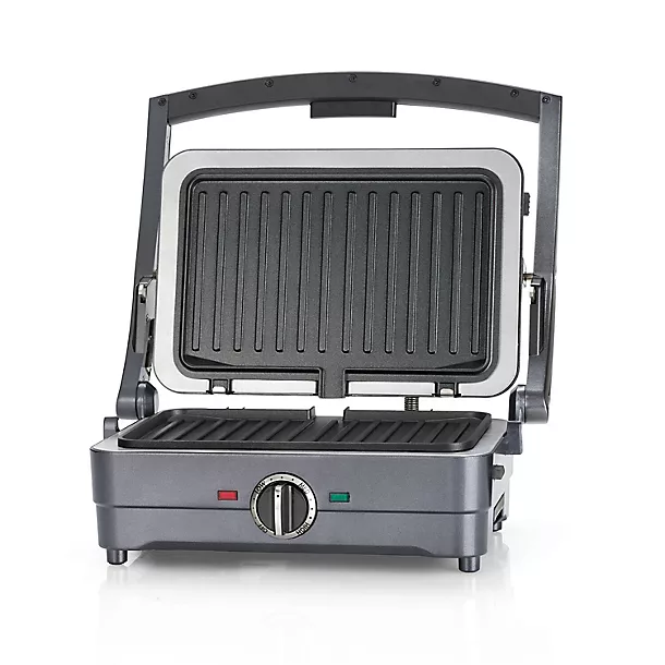 Cuisinart 2-in-1 Grill And Sandwich Maker Midnight Grey GRSM4U 3 Cuisinart 2-in-1 Grill And Sandwich Maker Midnight Grey GRSM4U