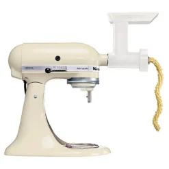 KitchenAid Artisan 4.8L Stand Mixer Almond Cream With Cookie Bundle -Lake Land 63370 5