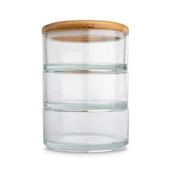 Ooni Stack Stacking Glass Storage Bowls β Set Of 3
