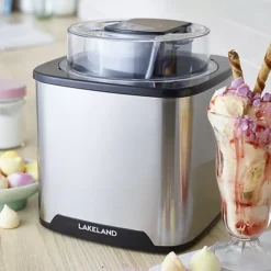 Lakeland Stainless Steel Digital Ice Cream Maker 1.5L 6 Lakeland Stainless Steel Digital Ice Cream Maker 1.5L -Lake Land 63485 2