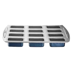 Lakeland 12 Hole Loose Based Mini Loaf Tin