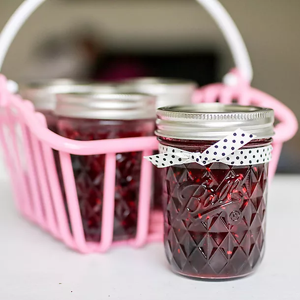 6 Ball Regular Mouth Quilted Crystal Mason Preserving Jars 240ml 8 6 Ball Regular Mouth Quilted Crystal Mason Preserving Jars 240ml - Image 6