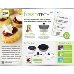 Ball FreshTECH Jam And Jelly Maker FTJM-AU-15-01 -Lake Land 71072 8