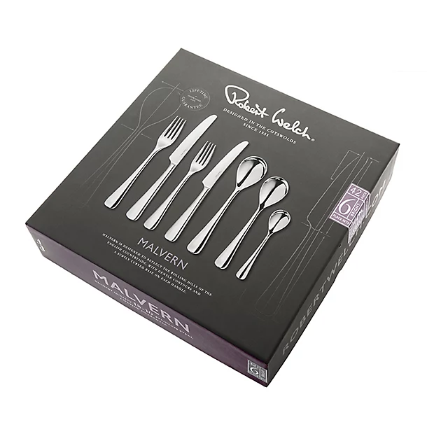 42pc Robert Welch Malvern Cutlery Gift Set 6 42pc Robert Welch Malvern Cutlery Gift Set - Image 4