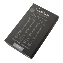 4pc Robert Welch Stanton Long-Handled Teaspoon Gift Set -Lake Land 71170 4