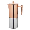 Le’Xpress Copper Finish Stovetop Espresso Maker 1 Le’Xpress Copper Finish Stovetop Espresso Maker -Lake Land 71267 1