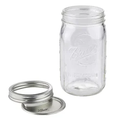 4 Ball Wide Mouth Fruit Design Mason Preserving Jars 945ml 10 4 Ball Wide Mouth Fruit Design Mason Preserving Jars 945ml -Lake Land 71671 4