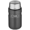 Thermos King Grey Large Food Flask 710ml 1 Thermos King Grey Large Food Flask 710ml -Lake Land 71800 1