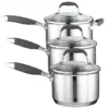 Lakeland Stainless Steel 3-Piece Saucepan Set -Lake Land 72061 1