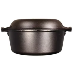 Lodge Cast Iron Double Dutch Oven 26cm -Lake Land 72324 3