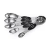 Double End Magnetic Measuring Spoons - Set Of 5 1 Double End Magnetic Measuring Spoons - Set Of 5 -Lake Land 72452 1