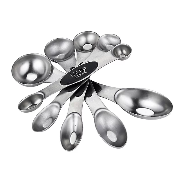 Double End Magnetic Measuring Spoons - Set Of 5 5 Double End Magnetic Measuring Spoons - Set Of 5 - Image 3