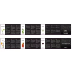 BarCraft 6 Piece Brass Finish Cocktail Set -Lake Land 72920 3